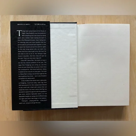 Burned: (A House of Night Novel) by P. C. Cast and Kristin Cast 2010 Hardcover - Picture 2 of 7